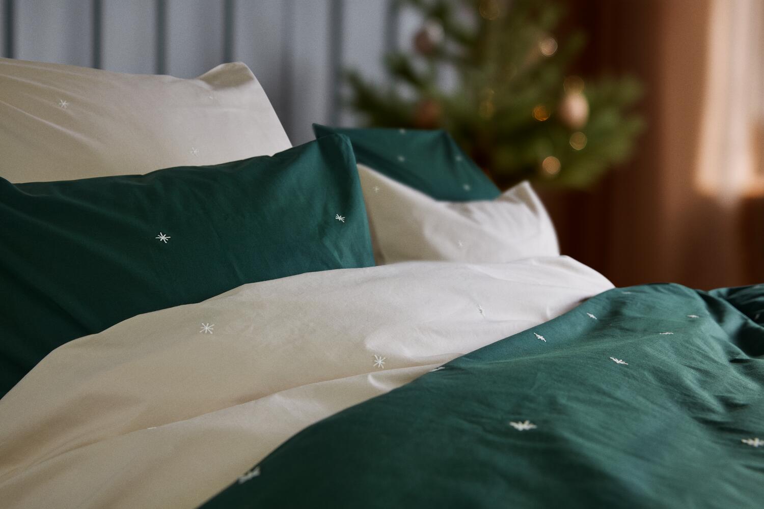 Christmas Fable sengetøj - sand